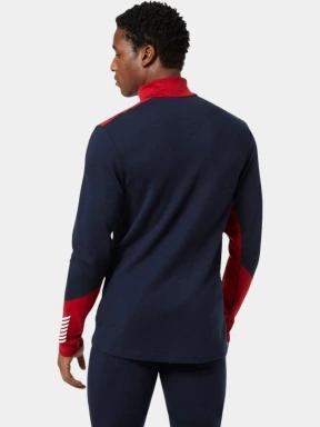 top lenjerie de corp pt. barbati Helly Hansen Lifa Merino Midweight 1/2 Zip albastru inchis 3