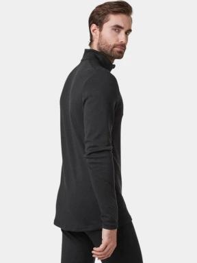 top lenjerie de corp pt. barbati Helly Hansen Lifa Merino Midweight 1/2 Zip negru 3