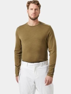 top lenjerie de corp pt. barbati Helly Hansen Lifa Merino Midweight Crew maro 1