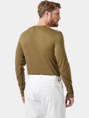 top lenjerie de corp pt. barbati Helly Hansen Lifa Merino Midweight Crew maro 3