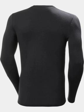 top lenjerie de corp pt. barbati Helly Hansen Lifa Merino Midweight Crew negru 3