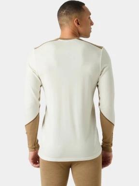 top lenjerie de corp pt. barbati Helly Hansen Lifa Merino Midweight Crew nisip 3