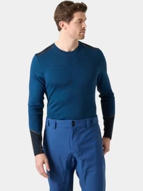 top lenjerie de corp pt. barbati Helly Hansen Lifa Merino Midweight Crew albastru 1