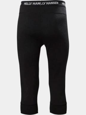 pantaloni de corp pt. barbati Helly Hansen Lifa Merino Midweight 3/4 Pant negru 3
