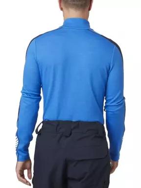 top lenjerie de corp pt. barbati Helly Hansen Lifa Merino Lightweight 1/2 Zi albastru 3
