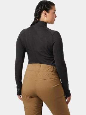 top lenjerie de corp pt. femei Helly Hansen W Lifa Merino Midw 1/2 Zip negru 3
