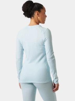 top lenjerie de corp pt. femei Helly Hansen W Lifa Merino Midw Gra Crew albastru deschis 3