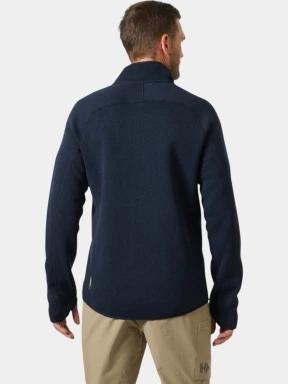 pulover polar pt. barbati Helly Hansen Varde Fleece Jacket 2.0 albastru inchis 3