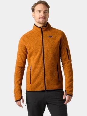 pulover polar pt. barbati Helly Hansen Varde Fleece Jacket 2.0 portocaliu 1