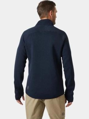 pulover polar pt. barbati Helly Hansen Varde Fleece Jacket 2.0 albastru inchis 3