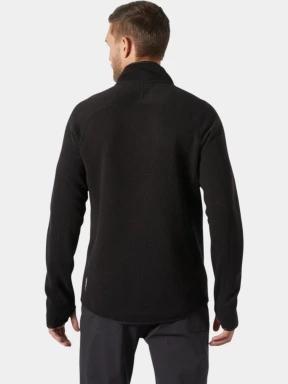 pulover polar pt. barbati Helly Hansen Varde Fleece Jacket 2.0 negru 3