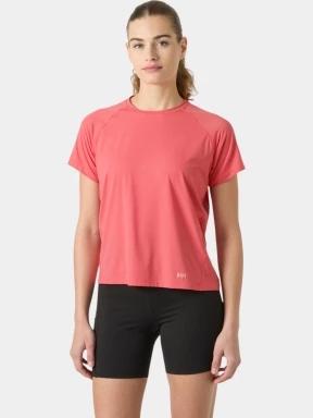 tricou pentru sport, cu maneci scurte pt. femei Helly Hansen W Shine Solen T-Shirt roz 1
