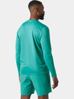 tricou cu maneci lungi, pentru sport pt. barbati Helly Hansen Hh Tech Crew Ls verde 3