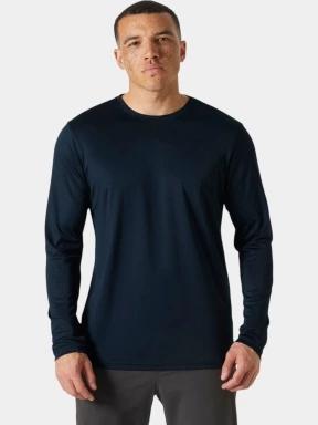 tricou cu maneci lungi, pentru sport pt. barbati Helly Hansen Hh Tech Crew Ls albastru inchis 1