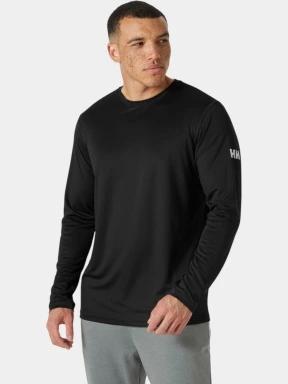 tricou cu maneci lungi, pentru sport pt. barbati Helly Hansen Hh Tech Crew Ls negru 1