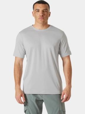 tricou pentru sport, cu maneci scurte pt. barbati Helly Hansen Hh Tech T-Shirt gri 1