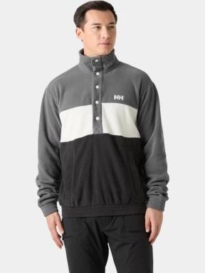 pulover polar pt. barbati Helly Hansen Daybreaker Hugg Snap Fleece gri 1