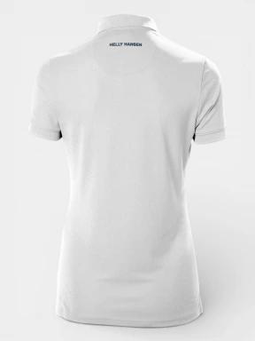 tricou cu guler pt. femei Helly Hansen W Crewline Polo alb 3