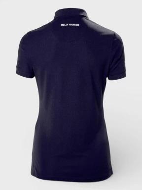 tricou cu guler pt. femei Helly Hansen W Crewline Polo albastru inchis 3