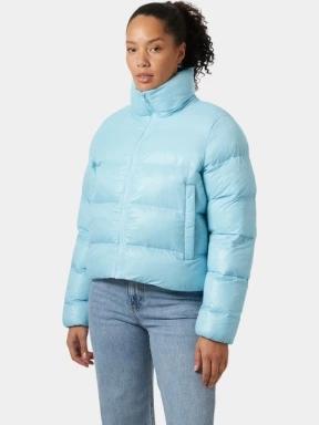 geaca matlasata de tranzitie pt. femei Helly Hansen W Jade Puffer Jacket albastru deschis 1