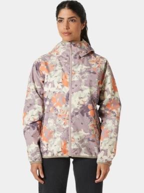 haine de ploaie pt. femei Helly Hansen W Graphic Rain Jacket violet 1