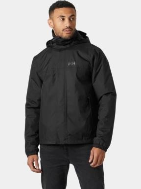 haine de ploaie pt. barbati Helly Hansen Vancouver Ins Rain Jacket negru 1