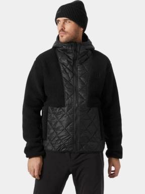 strat intermediar hibrid pt. barbati Helly Hansen Stowe Hooded Hybrid Jacket negru 1