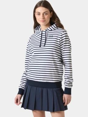 pulover cu gluga pt. femei Helly Hansen W Core Graphic Hoodie albastru inchis 1