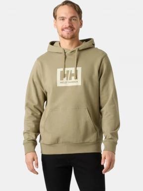 pulover cu gluga pt. barbati Helly Hansen Hh Box Hoodie oliv 1