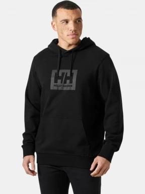 pulover cu gluga pt. barbati Helly Hansen Hh Box Hoodie negru 1