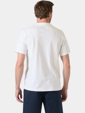 tricou cu maneci scurte pt. barbati Helly Hansen Hudson T-Shirt alb 3