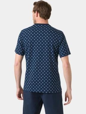 tricou cu maneci scurte pt. barbati Helly Hansen Hudson T-Shirt albastru inchis 3