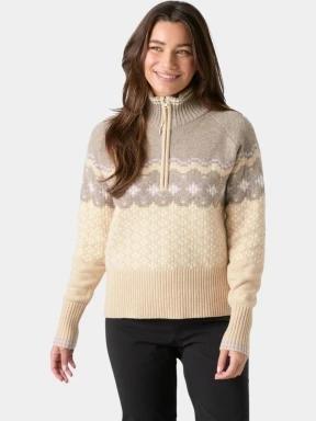 pulover tricotat pt. femei Helly Hansen W Apr?S Knit Sweater nisip 1