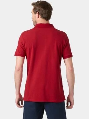 tricou cu guler pt. barbati Helly Hansen Hudson Polo rosu 3