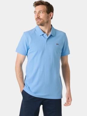 tricou cu guler pt. barbati Helly Hansen Hudson Polo albastru deschis 1