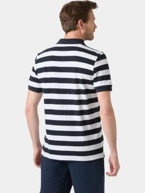 tricou cu guler pt. barbati Helly Hansen Toulon Graphic Polo albastru inchis 3