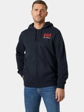 pulover cu gluga pt. barbati Helly Hansen Hh Logo Fz Hoodie albastru inchis 1