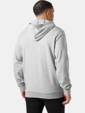 pulover cu gluga pt. barbati Helly Hansen Hh Logo Fz Hoodie gri 3