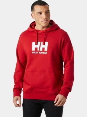 pulover cu gluga pt. barbati Helly Hansen Hh Logo Hoodie 3.0 rosu 1