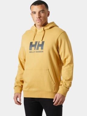 pulover cu gluga pt. barbati Helly Hansen Hh Logo Hoodie 3.0 galben 1