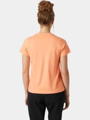 tricou cu maneci scurte pt. femei Helly Hansen W Core T-Shirt 2.0 portocaliu 3
