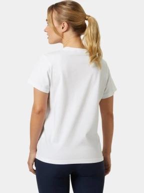 tricou cu maneci scurte pt. femei Helly Hansen W Hh Logo T-Shirt 3.0 alb 3