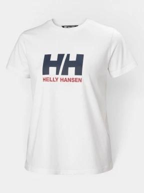 tricou cu maneci scurte pt. femei Helly Hansen W Hh Logo T-Shirt 3.0 alb 1