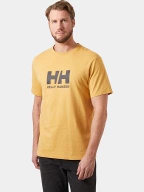 tricou cu maneci scurte pt. barbati Helly Hansen Hh Logo T-Shirt 3.0 galben 1