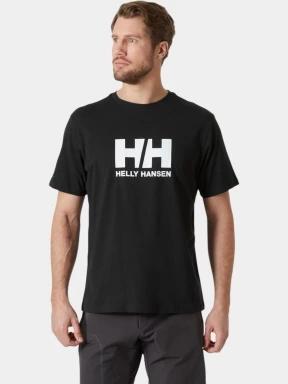 tricou cu maneci scurte pt. barbati Helly Hansen Hh Logo T-Shirt 3.0 negru 1