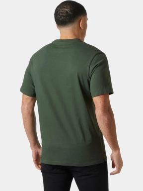 tricou cu maneci scurte pt. barbati Helly Hansen Hh Box T 2.0 verde 3