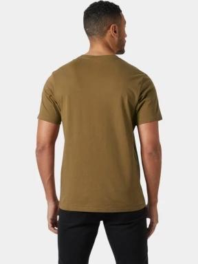 tricou cu maneci scurte pt. barbati Helly Hansen Hh Box T 2.0 oliv 3