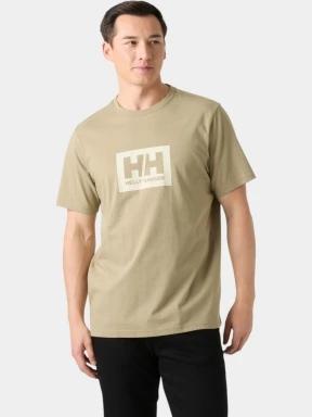 tricou cu maneci scurte pt. barbati Helly Hansen Hh Box T 2.0 nisip 1