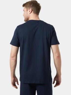 tricou cu maneci scurte pt. barbati Helly Hansen Core T-Shirt 2.0 albastru inchis 3