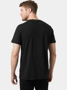 tricou cu maneci scurte pt. barbati Helly Hansen Core T-Shirt 2.0 negru 3